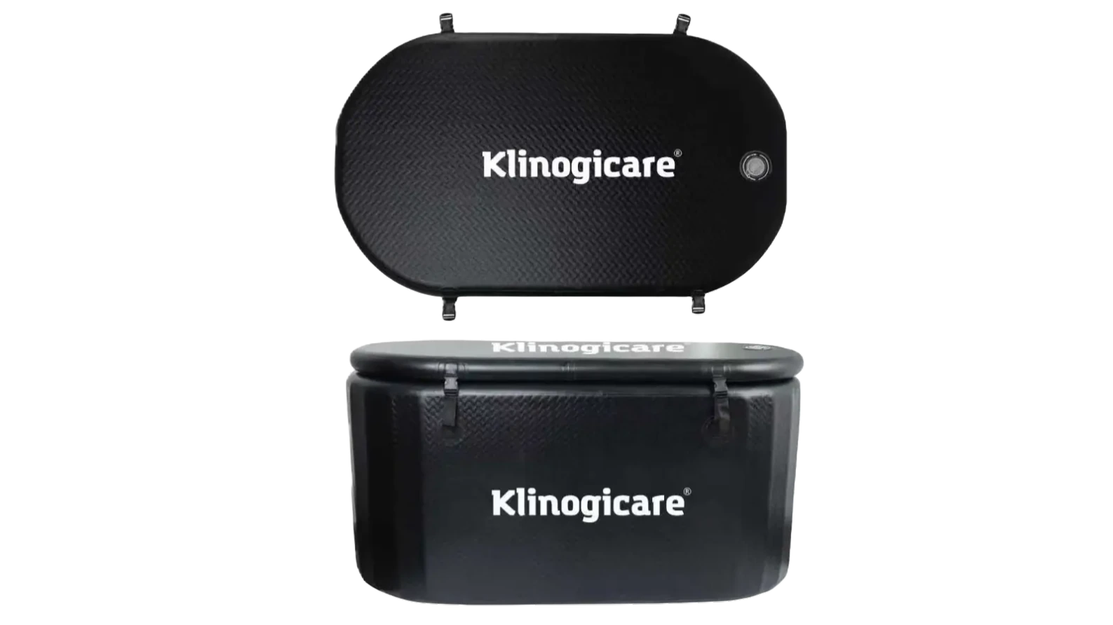 İç veya dış mekan kullanımı için chiller'lı oval Klinogicare&reg; Ice Bath küveti